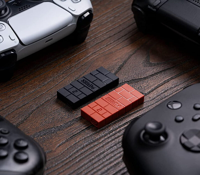 8BitDo Wireless USB Adapter 2 83DC (Windows/macOS/PS5/Switch/Android TV/Rapsberry/XBOX One/XBOX Series S/XBOX Series X) - Brown - Image 3