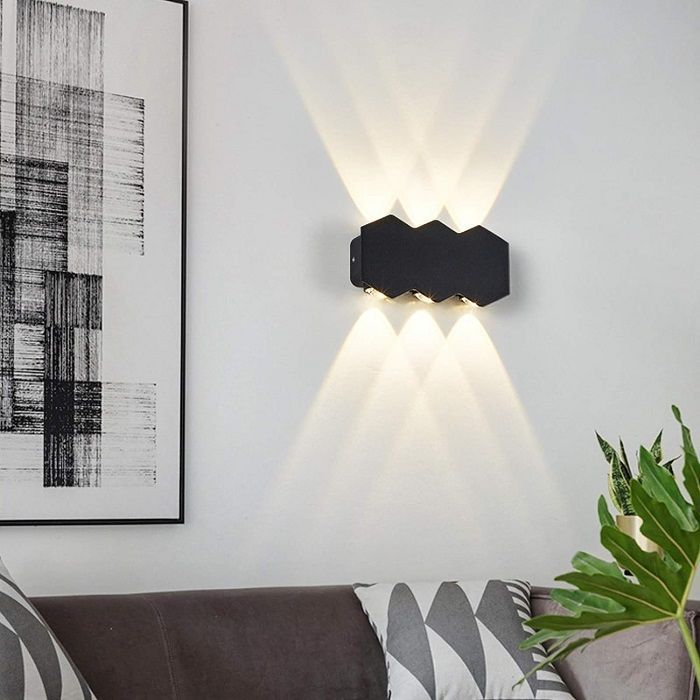 Alternative view of Επιτοίχιο φωτιστικό LED - Απλίκα - Warm White - 1003-6 - 941075