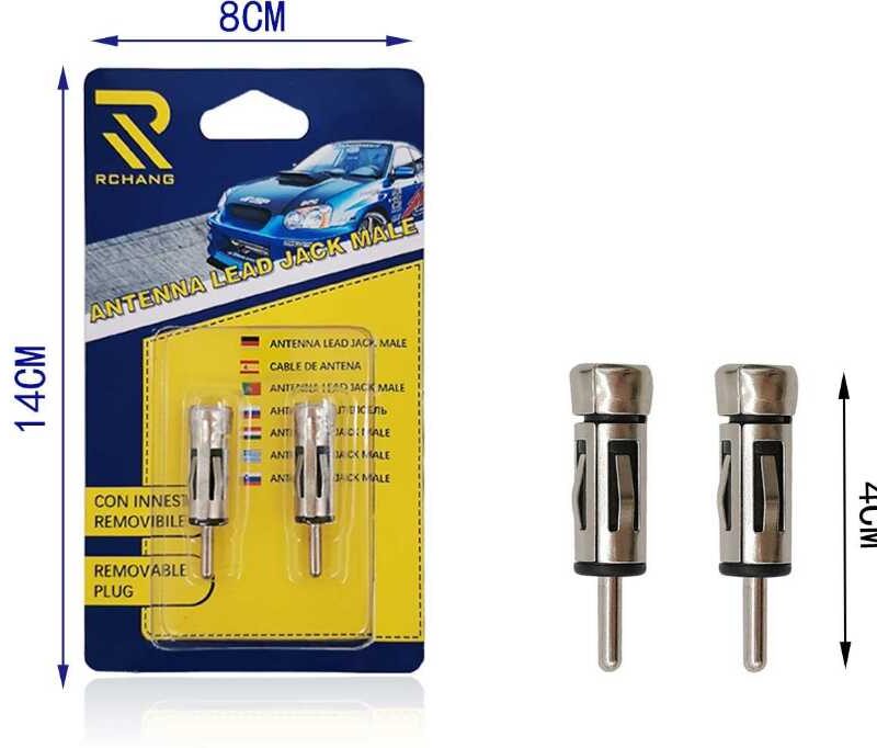 Αντάπτορας κεραίας αυτοκινήτου - Male - 2pcs - A020 - 004536