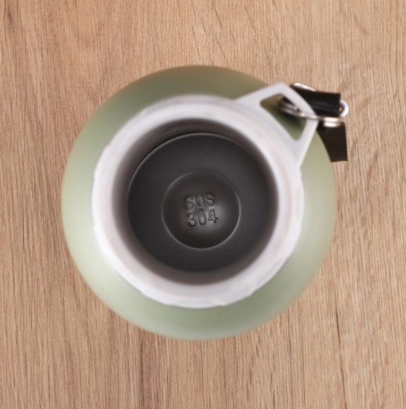 Alternative view of Φορητό παγούρι-θερμός - 550ml - 123873 - Black