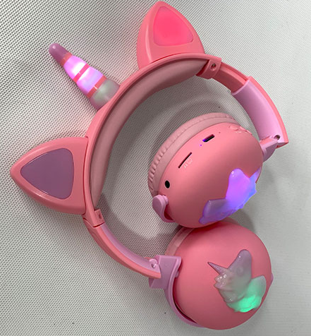 Alternative view of Ασύρματα ακουστικά - Unicorn Headphones - ME17 - 258606 - Pink