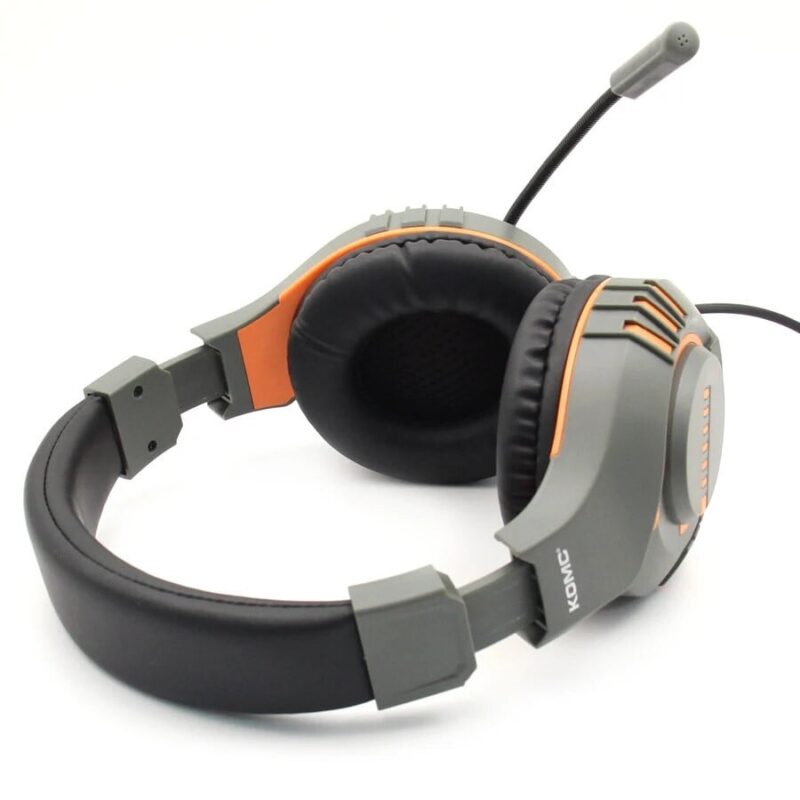 Ενσύρματα ακουστικά Gaming - E9 - KOMC - 302971 - Orange - Image 2