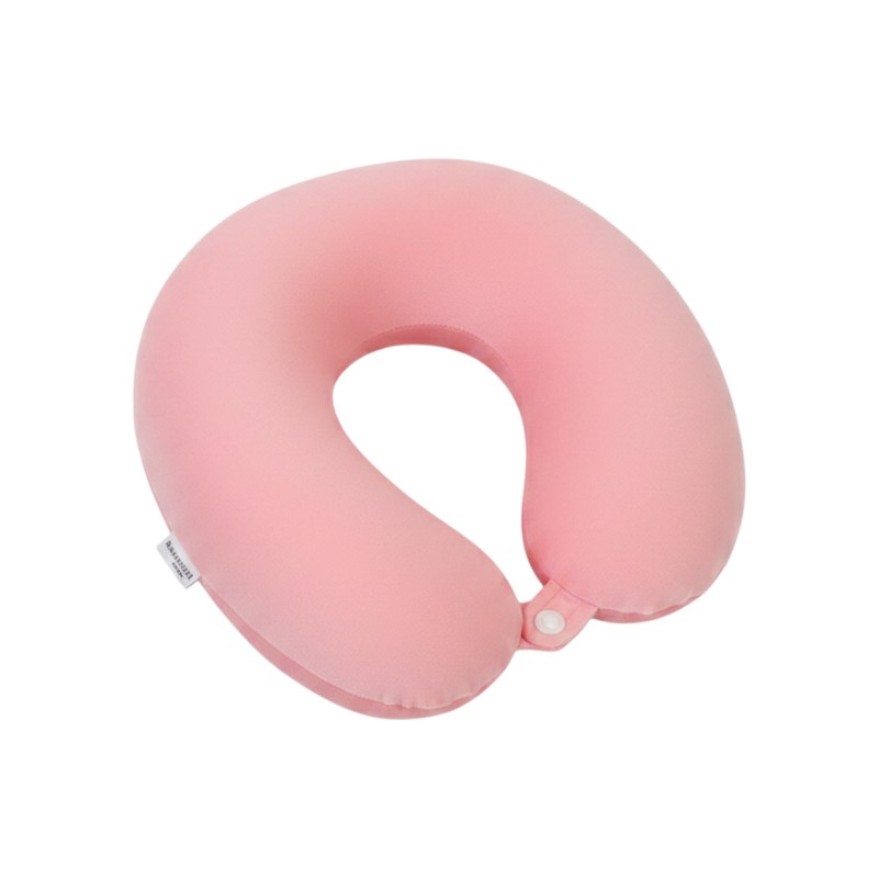 Μαξιλάρι αυχένα ταξιδίου - Memory Foam - 571223 - Pink