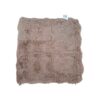 Μαξιλάρι καρέκλας γούνινο - 40x40cm - 571537 - Brown