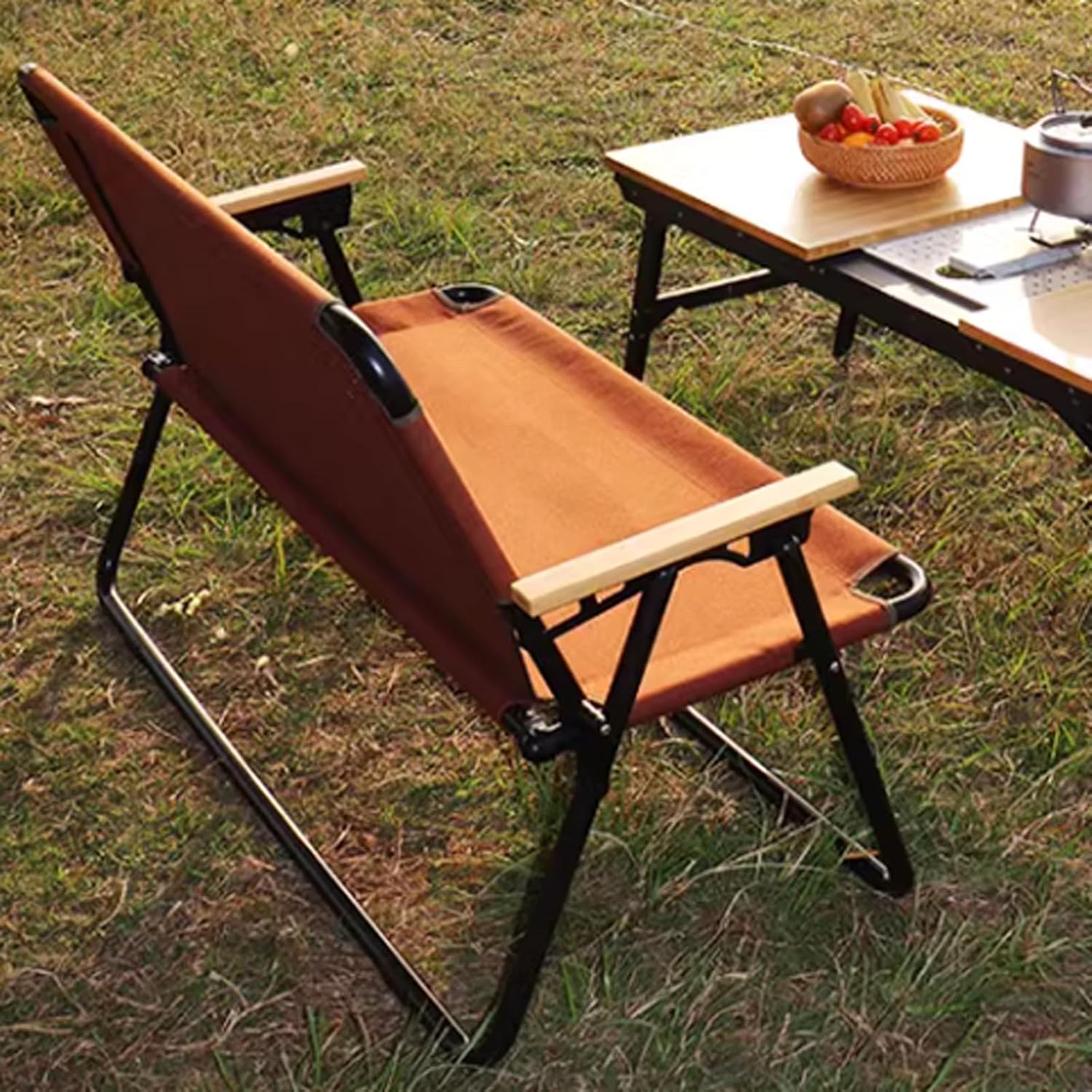 Πτυσσόμενη πολυθρόνα camping Διθέσια - 1617 - 170112 - Beige Πτυσσόμενη πολυθρόνα camping Διθέσια - 1617 - 170112 - Beige - Image 2