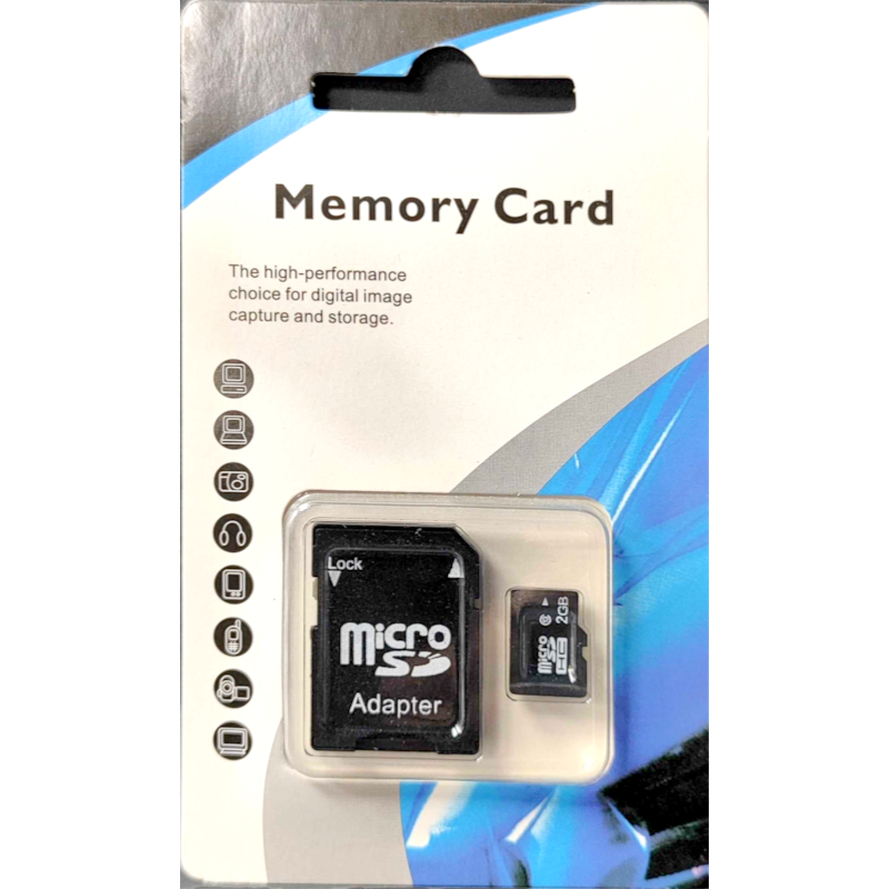 Alternative view of Κάρτα μνήμης - Micro SD - 2GB - 889503