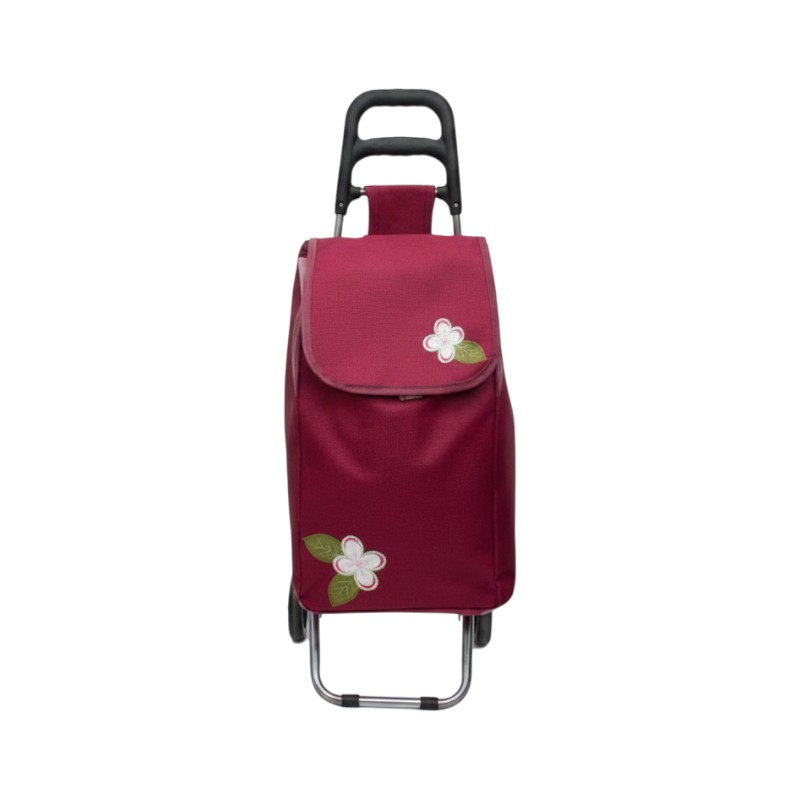 Υφασμάτινο καρότσι λαϊκής - ZZ 302B-2 - 981270 - Dark Red