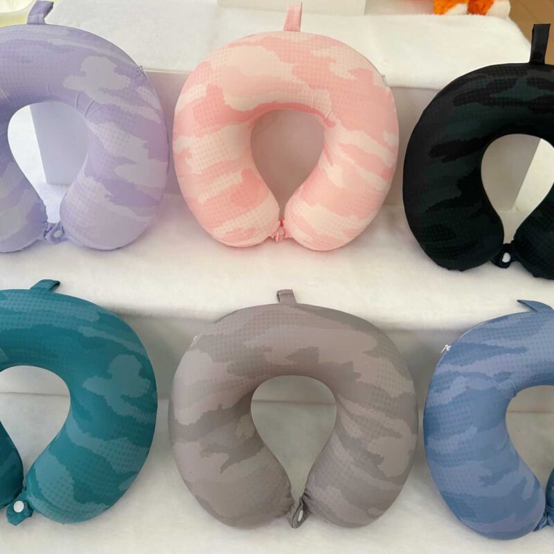 Alternative view of Μαξιλάρι αυχένα ταξιδίου - Memory Foam - 571224 - Pink