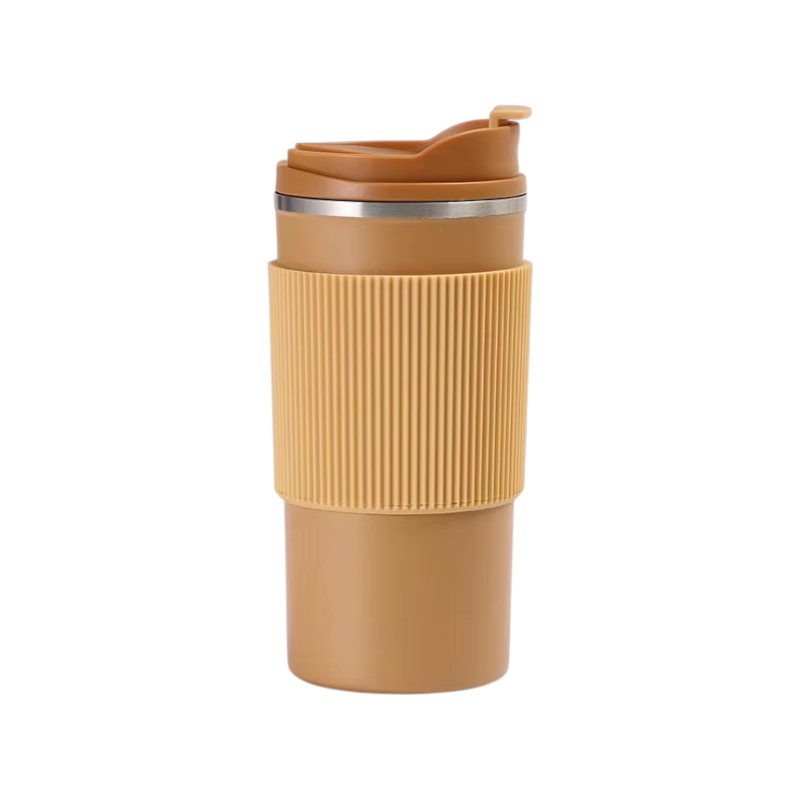 Φορητό παγούρι-θερμός - 500ml - 413388 - Light Brown