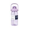 Φορητό παγούρι πλαστικό με καλαμάκι - 1500ml - 831622 - Purple