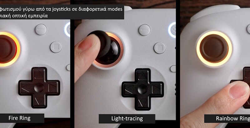 8BitDo Ultimate 2 Bluetooth Controller με Charging Dock για Windows / Android Μαύρο 8BitDo Ultimate 2 Bluetooth Controller με Charging Dock για Windows / Android Μαύρο - Image 3