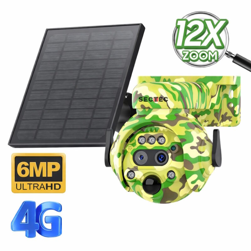 Sectec ST-515 Διπλη Κάμερα Κυνηγιού 4G με 12x Ζουμ
