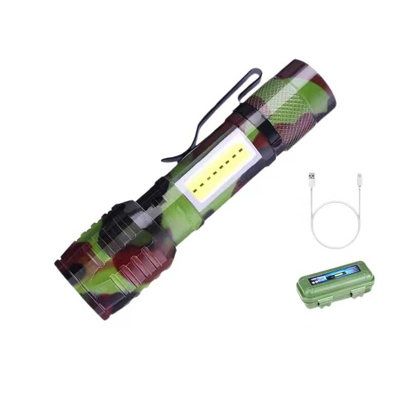 Alternative view of Επαναφορτιζόμενος φακός LED - Mini - 535 - 182745