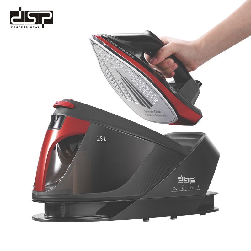 Alternative view of Σύστημα σιδερώματος ατμού - KD1105 - DSP - 612159 - Black/Red