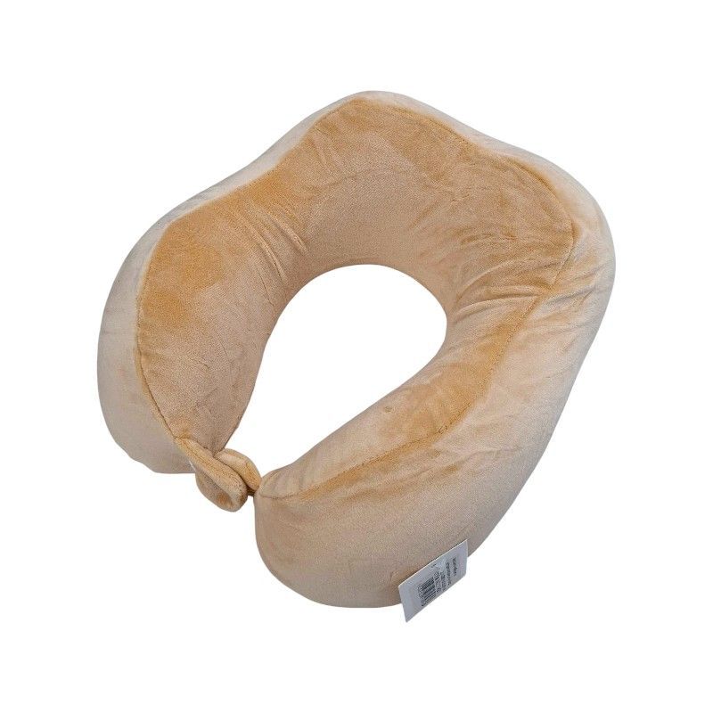 Μαξιλάρι αυχένα ταξιδίου - Memory Foam - 718936 - Beige