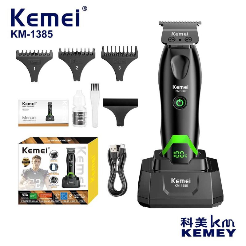 Alternative view of Κουρευτική μηχανή - Trimmer - KM-1385 - Kemei
