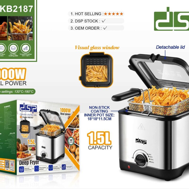 Φριτέζα - Deep Fryer - KB2187 - DSP - 618465 - Image 4