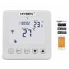 Hysen Hysen HY08-1 Ψηφιακός Θερμοστάτης Χώρου Smart με Οθόνη Αφής και Wi-Fi Λευκός