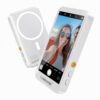 Lemorele R600 Pro Ασύρματη Οθόνη Selfie με Μαγνητική Στήριξη MagSafe (WiFi & Bluetooth) White