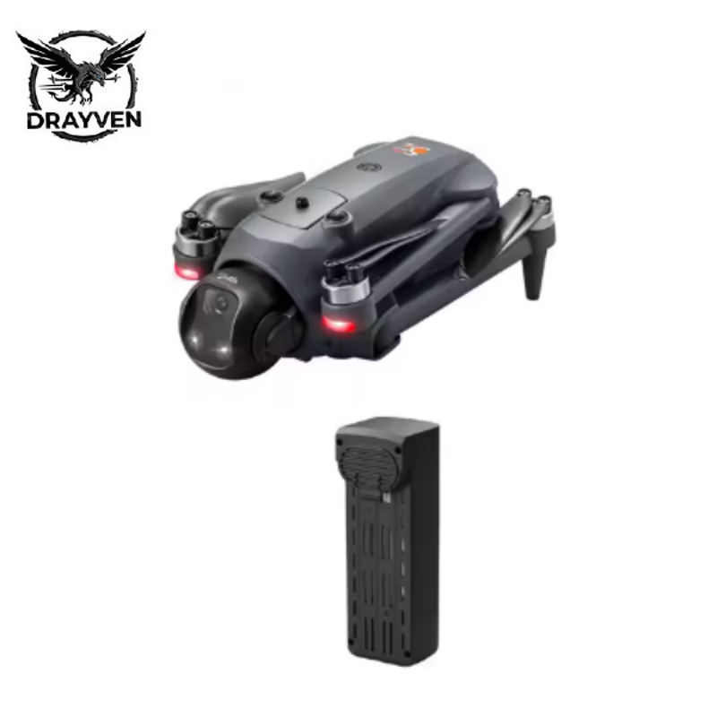 Alternative view of Drayven YL059 Μπαταρία 1300mAh 7.4V Li-ion για Drone Xiaomi (FANHANG/CE) - Black